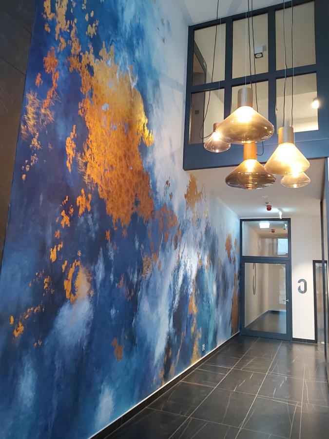 Apartament 150 Zaspa Vvita Z Prywatnym Ogrodem I Tarasem 格但斯克 外观 照片