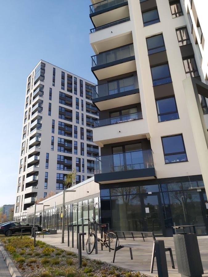 Apartament 150 Zaspa Vvita Z Prywatnym Ogrodem I Tarasem 格但斯克 外观 照片