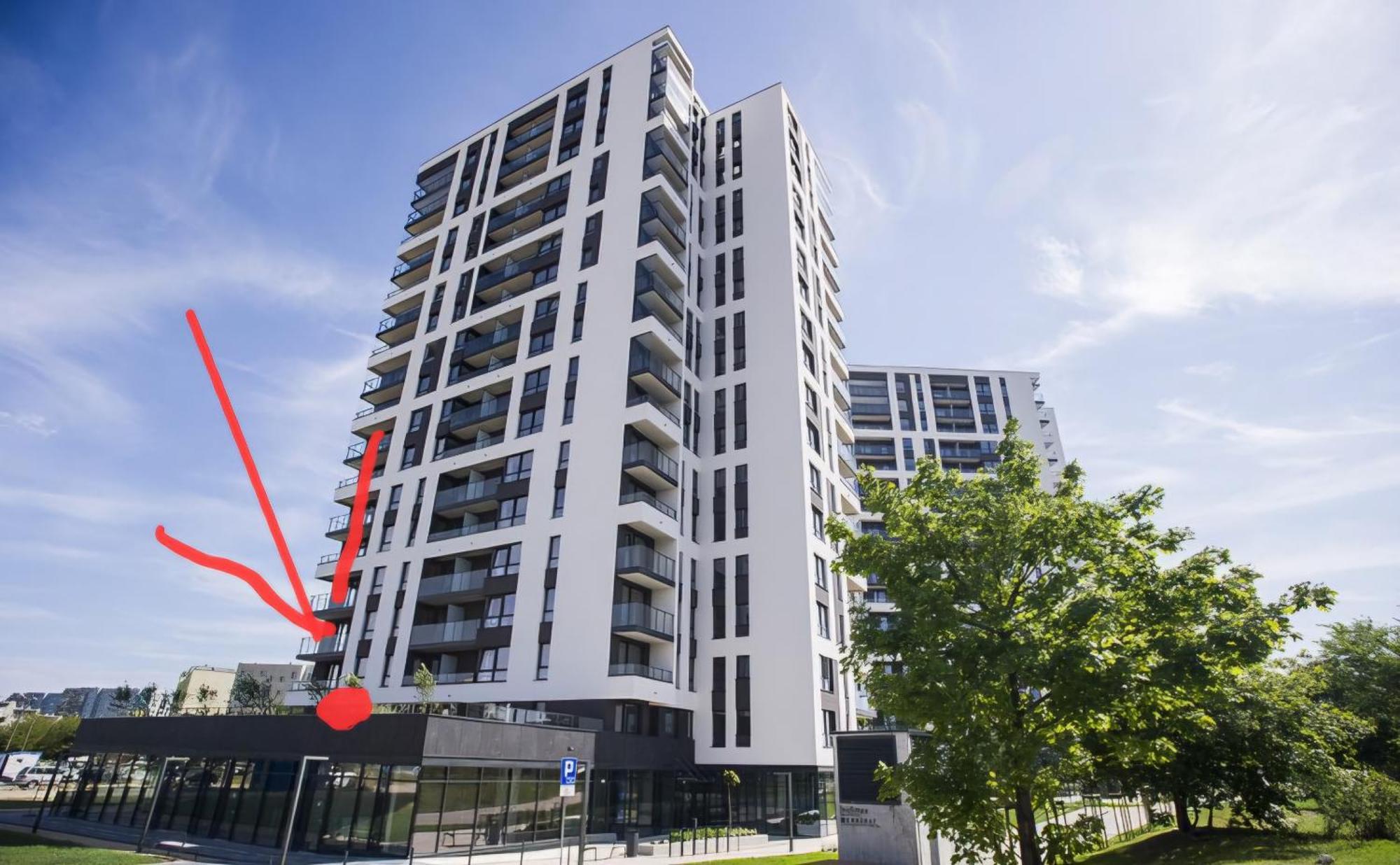 Apartament 150 Zaspa Vvita Z Prywatnym Ogrodem I Tarasem 格但斯克 外观 照片